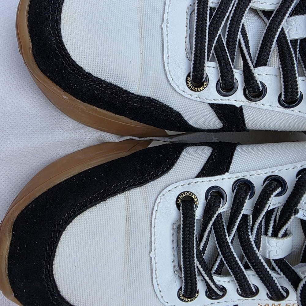 Sam Edelman Women's Black and White Sneakers - Picture 5 of 10
